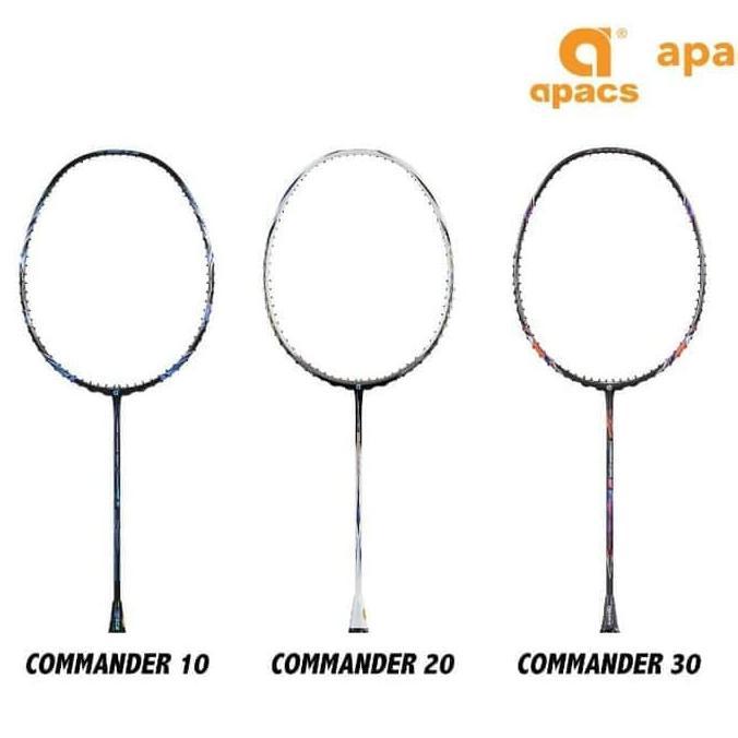 Original APACS COMMANDER 10 20 dan 30 RAKET BADMINTON