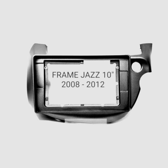 Frame Head Unit Android 10 Inch Mobil Honda Jazz Asli