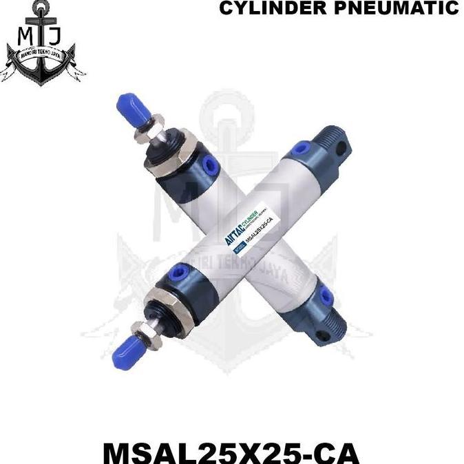 CYLINDER PNEUMATIC SINGLE ACTING MSAL 25X25