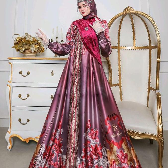 Grosir Gamis Zalia Dan Aleesha Series Sultan SyarI By Rafanda SyarI Muslim Mewah
