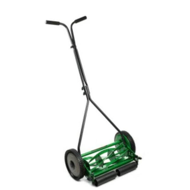 Krisbow Alat potong rumput dorong manual berkualitas 16 inc [terbaik]