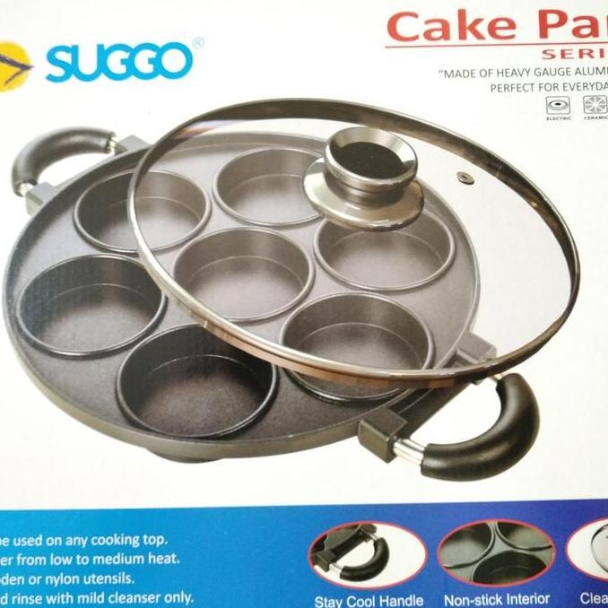 TERMURAH - Cetakan Martabak Mini / Cake Pan Suggo 7 lubang