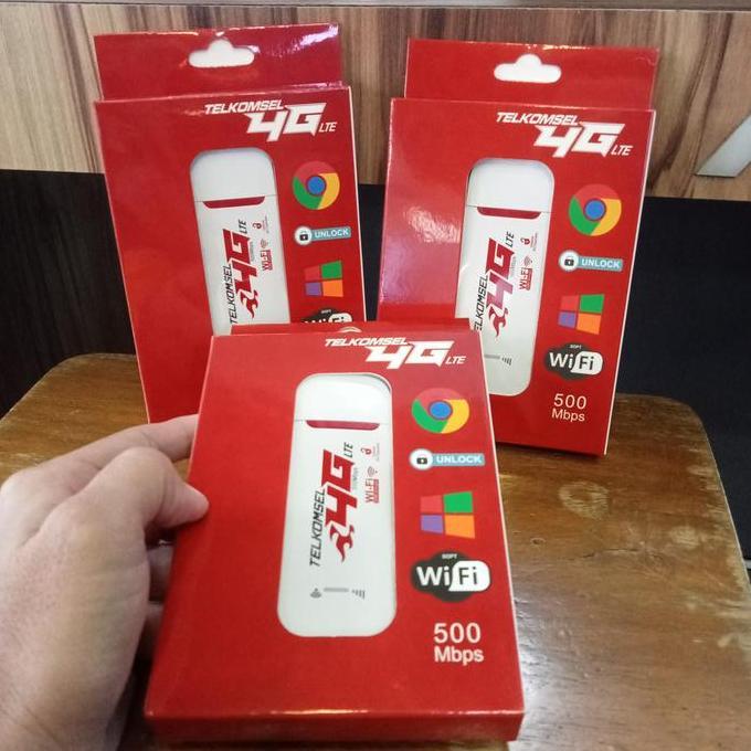 TERMURAH - Modem USB WiFi 4G LTE 500Mbps Unlock All Operator Modem Mifi