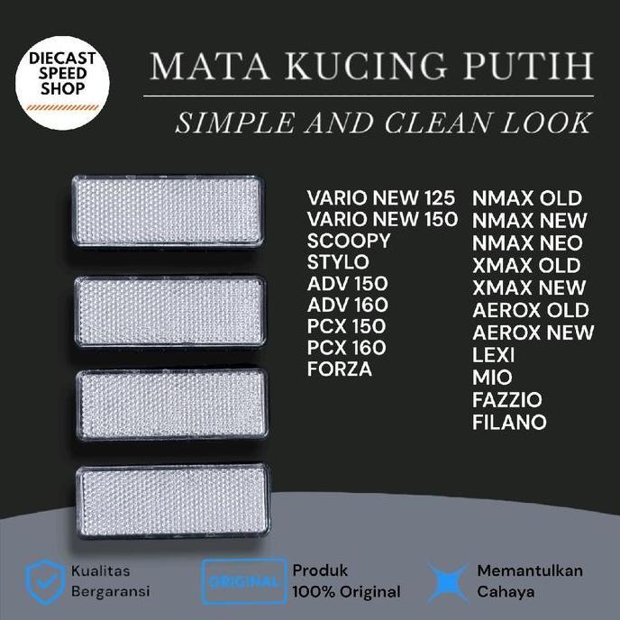 Promo Reflektor mata kucing model Thailand Forza ADV PCX VARIO SCOOPY SPACY XMAX NMAX  FORZA MOTOR L