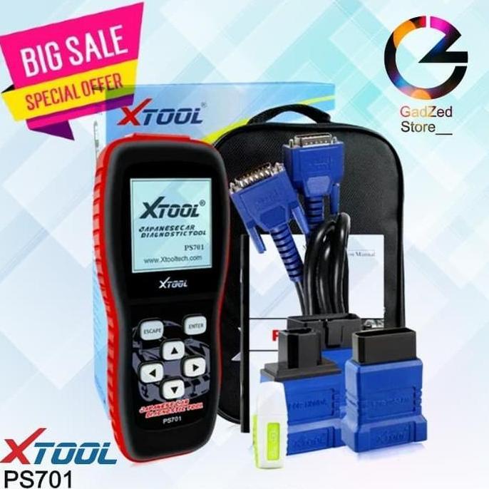 XTOOL PS701 SCANNER MOBIL OBD 2 JEPANG ALT OM500 OBD ELM327 ORIGINAL DAN TERPERCAYA