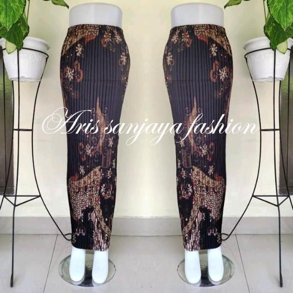 DV248 >> Rok Batik Plisket fit s-jumbo/bawahan kebaya/bawahan pesta/bawahan tradisional modern/Rok p