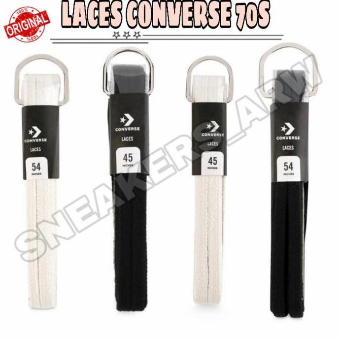 Keren- Laces Converse 70S / Tali Converse 70S Egret Resmi Pt Map Original