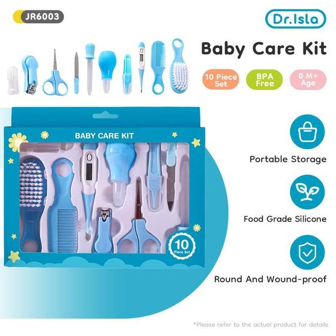 Pagenivansi - Dr.isla Babycare Kit Gunting Kuku Bayi 1in1 Set Nature Series Pemangkas Kuku Bayi Kit 