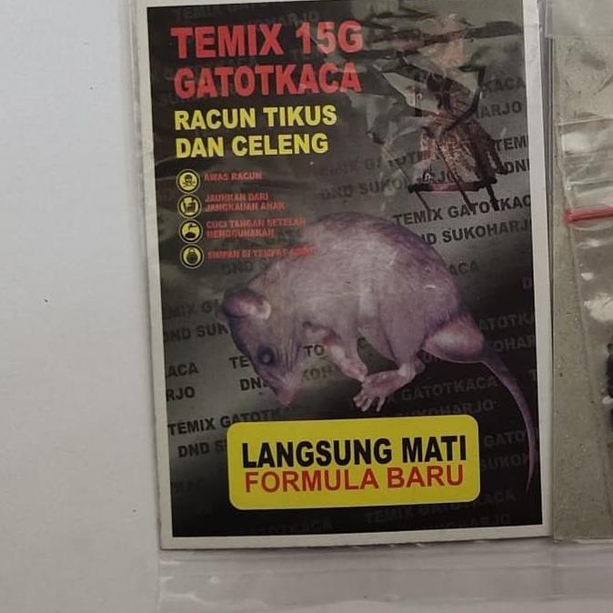 BERKUALITAS TEMIX gatot kaca obat pembasmi babi hutan celeng dan tikus sawah