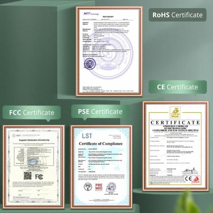 Instancodbisa- Premio Mini Vacuum Cleaner Penyedot Debu Mobil Rumah Portable Wireless