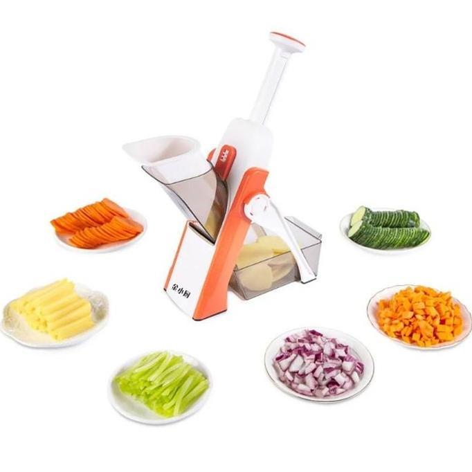 CPE SPRING SLINCER Pemotong Sayur Multifungsi Serbaguna Alat Parut Vegetable Cutter Model Praktis Da