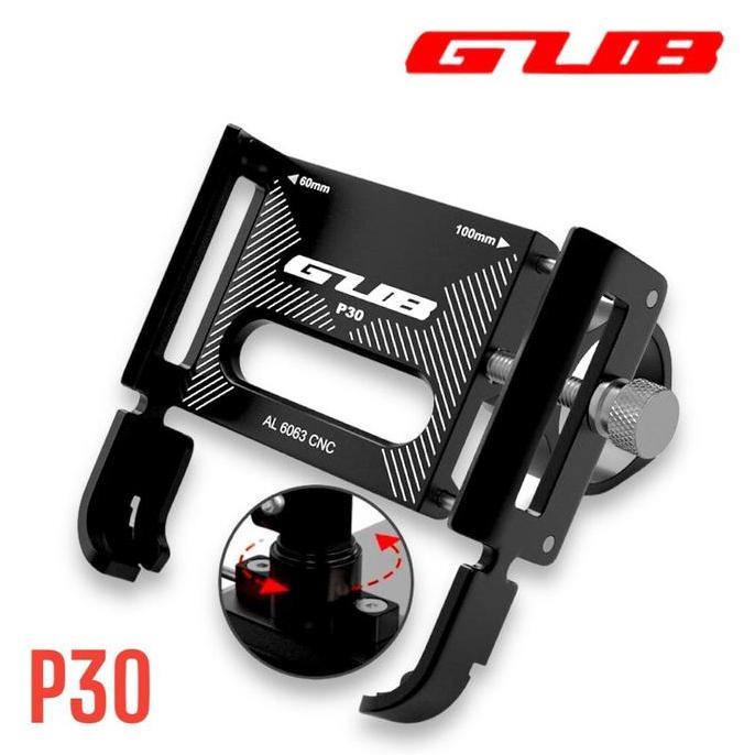 Gub P30 Holder Handphone Dudukan Ponsel Aluminium AloyHolder Gub P30 Full SetGub P30 Holder Hp Alumu