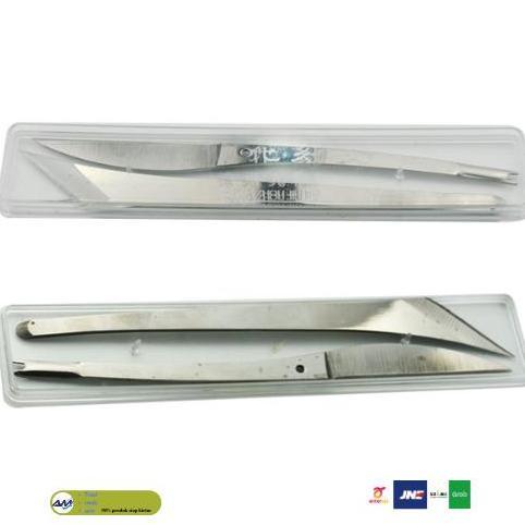 TERLARIS Stainless steel carving knife pisau ukir sayat bonsai buah kelapa