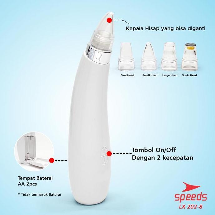 Alat Pembersih Komedo Penyedot Komedo Vacuum Cleaner Elektrik 2028 - Sar Mart