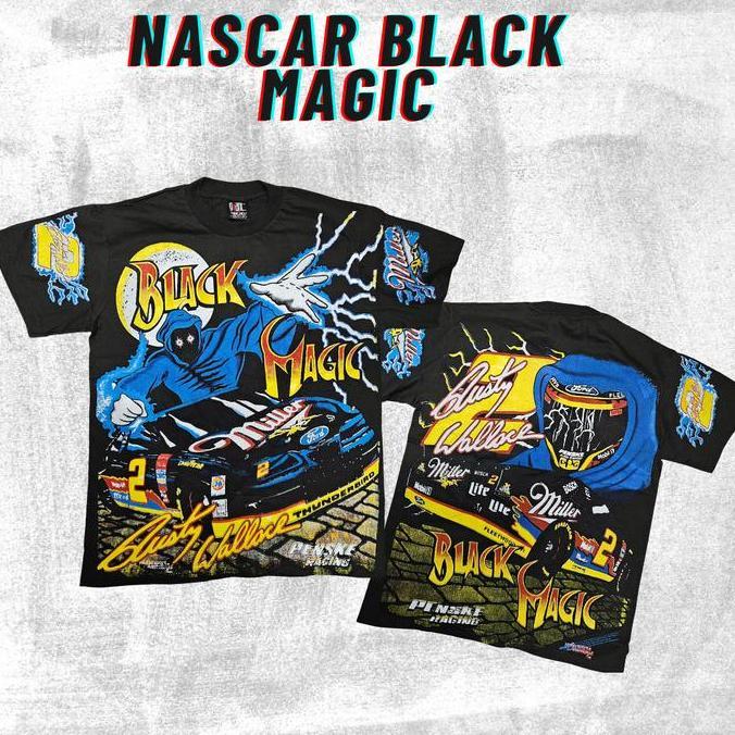 Tshirt NASCAR BLACK MAGIC tag GIANT