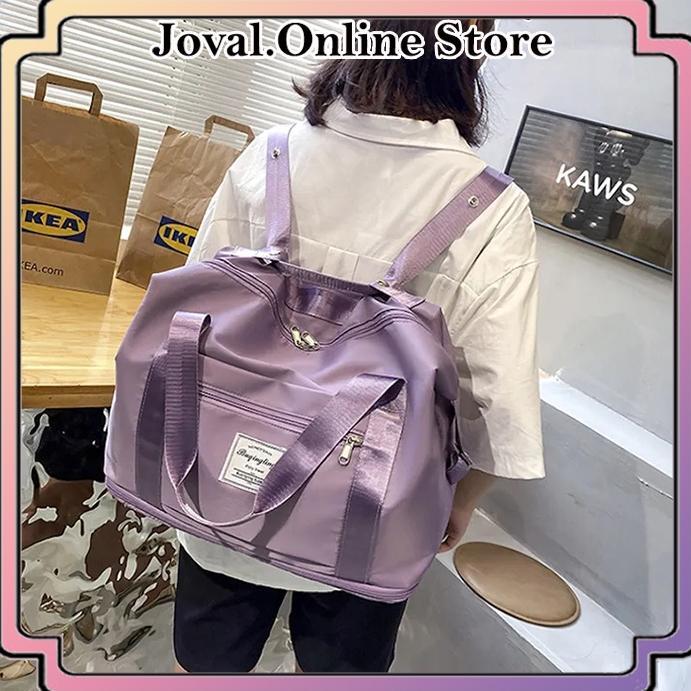 TRAVEL BAG DUFFEL RANSEL / DUFFLE BAG RANSEL / TAS TRAVEL BESAR ANTI AIR / PORTABLE GYM BAG / TAS FI