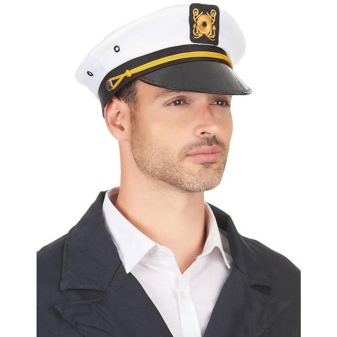 Partybrad- Topi Captain Pelaut / Topi Sailor Pelaut / Topi Pelaut