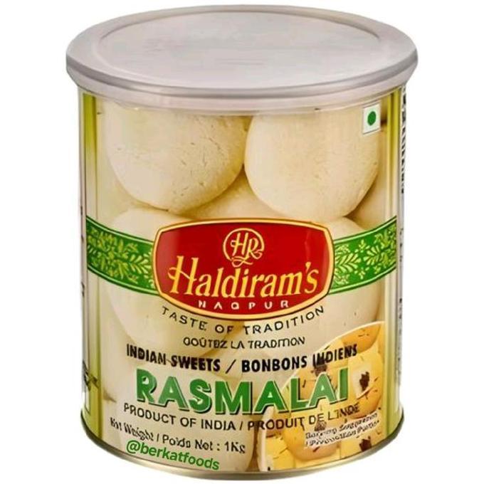 ~^~^~^] Rasmalai Haldiram's Sweets 1Kg / Manisan Haldirams India Ras Malai 1 Kg