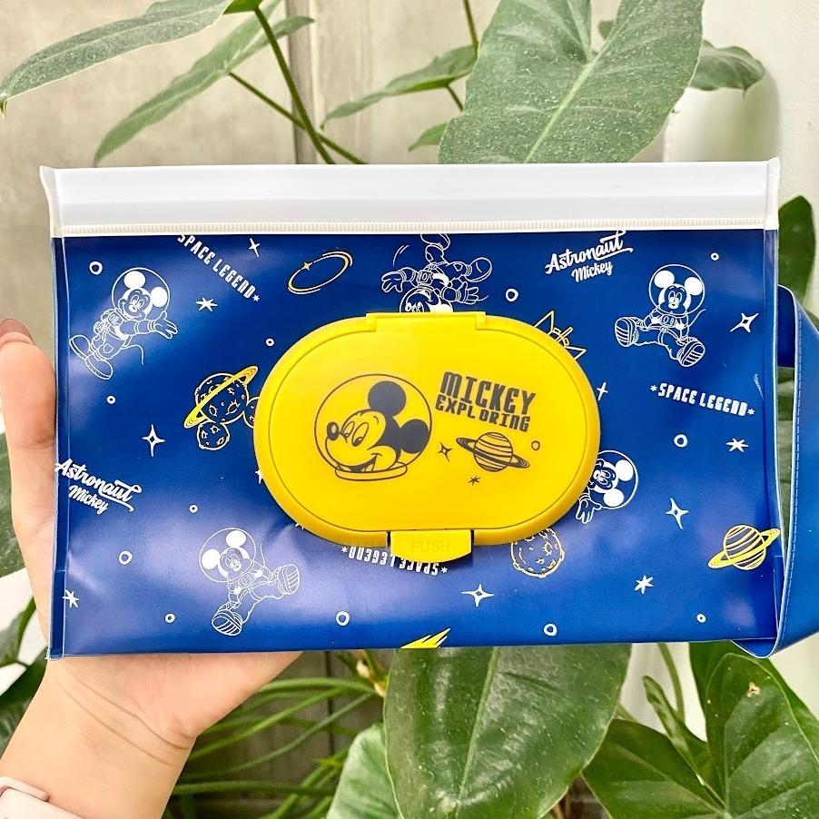 Wet Sheet Tempat Tissue Basah Kering Jepang Karakter Sanrio Melody Disney Delmatians Mickey Rapunzel