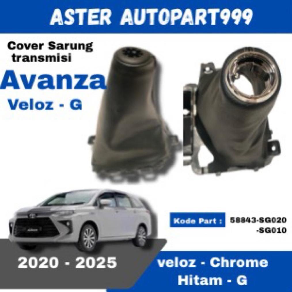 COVER LEATHER SHIFT TUAS BOOT KNOB KNOP PERSENELING TOYOTA AVANZA VELOZ XENIA 2022