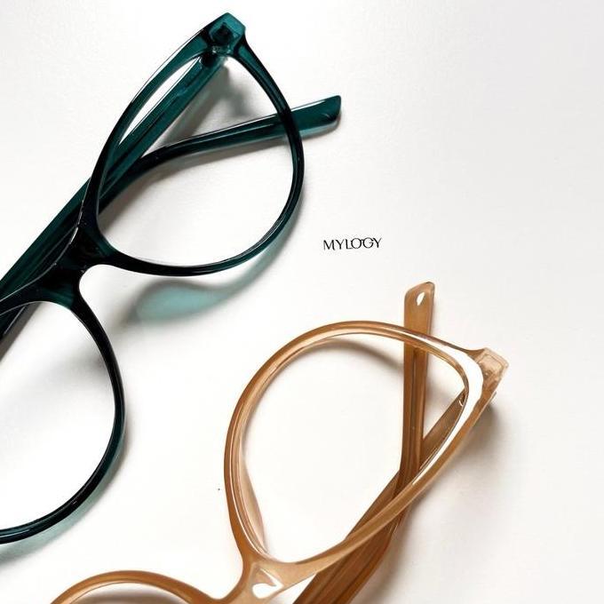 MYLOGY - VIOLA glasses FRAME KACAMATA optik wanita - KACAMATA CATEYE (kacamata_mylogy)
