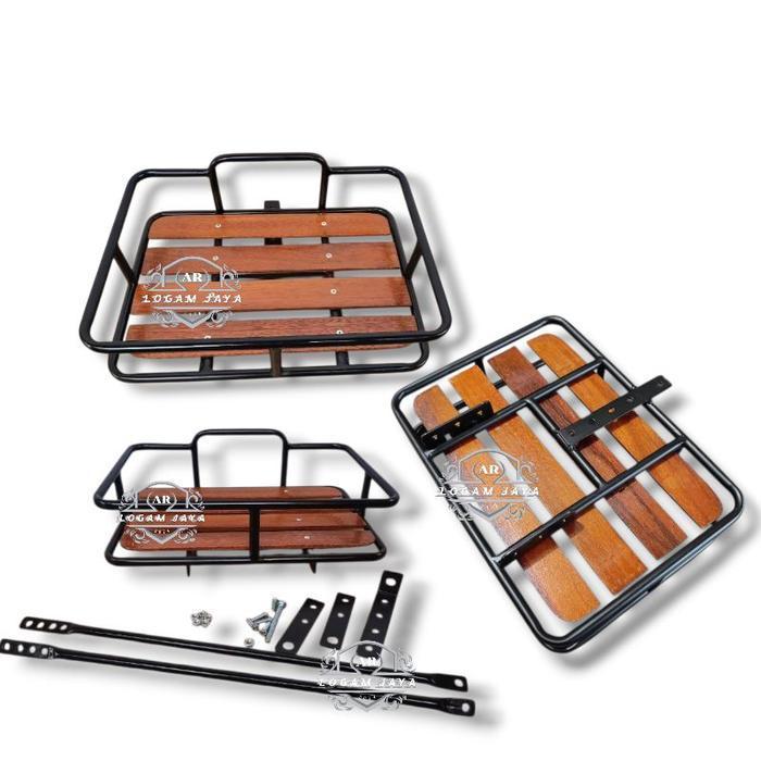 Keranjang Depan Sepeda Mtb Fixi Minivelo Front Rack Sepeda Lipat Kranjang Klasik Universal Original 