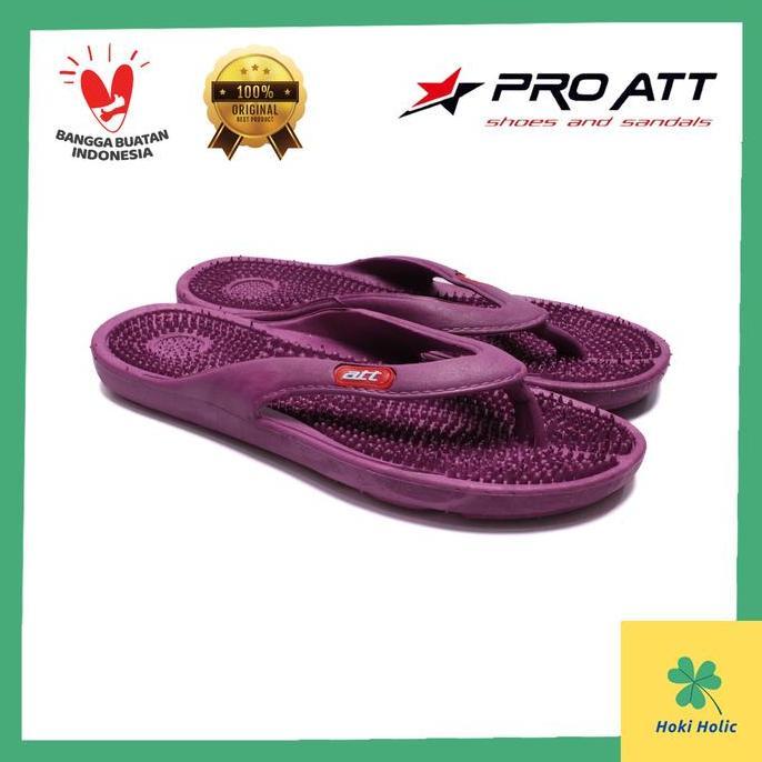 Sandal ATT Jepit Rematik Wanita Pria / Sandal Duri Kesehatan - ATT ABLJ 100 Sendal Karet
