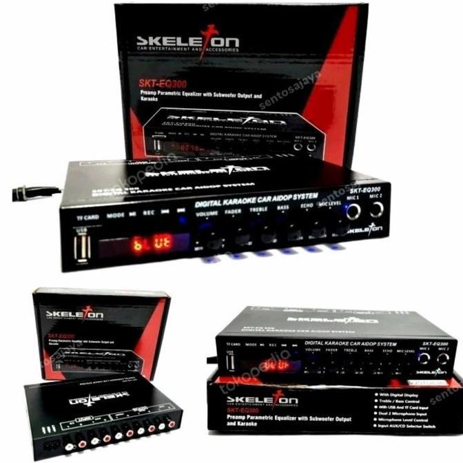 * PREAMP PARAMETRIC SKELETON SKT-EQ300 //