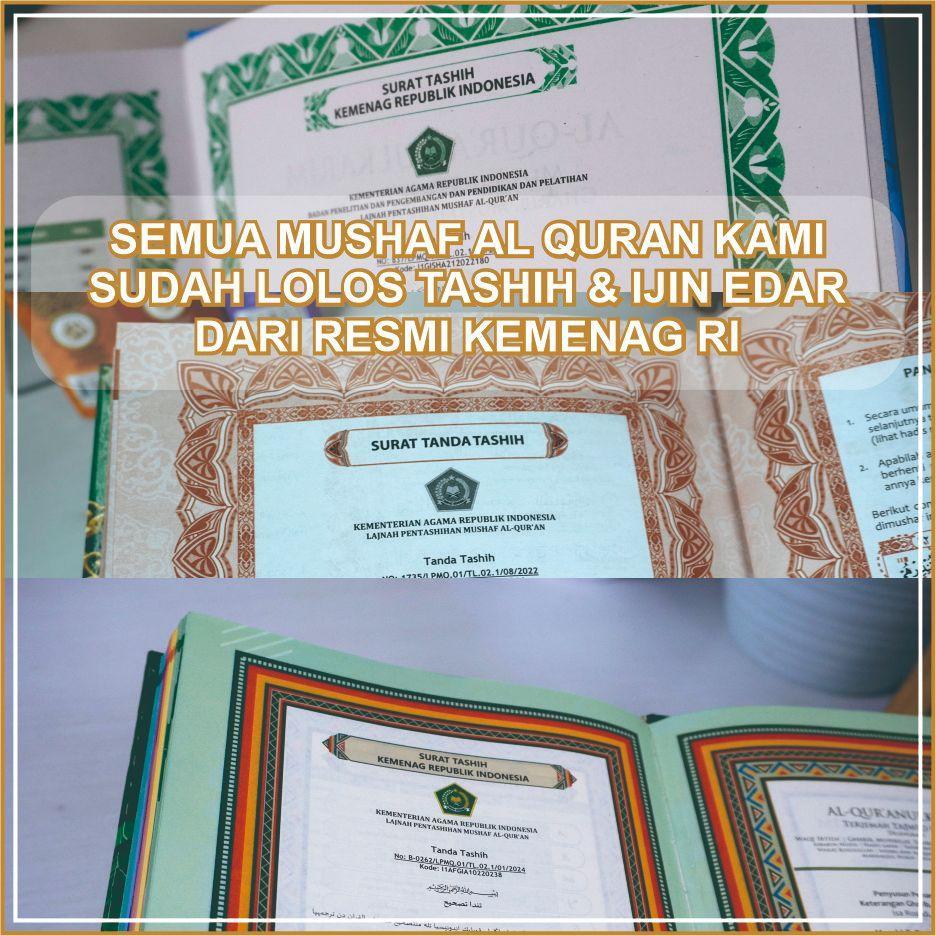 Al Quran Custom Nama Cover Suka Suka Bisa Tulis Nama Ukuran A5 ( Sedang )