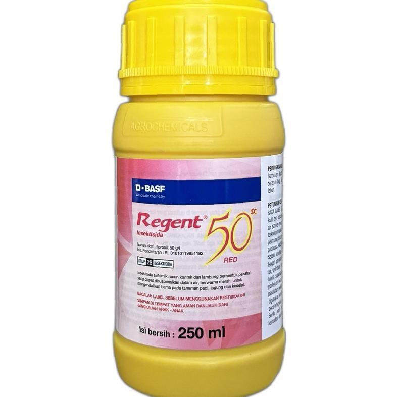 INSEKTISIDA REGENT 50 SC RED 250 ML/RACUN SISTEMATIK KONTAK LAMBUNG HAMA SEMUT REGEN MERAH 250ML