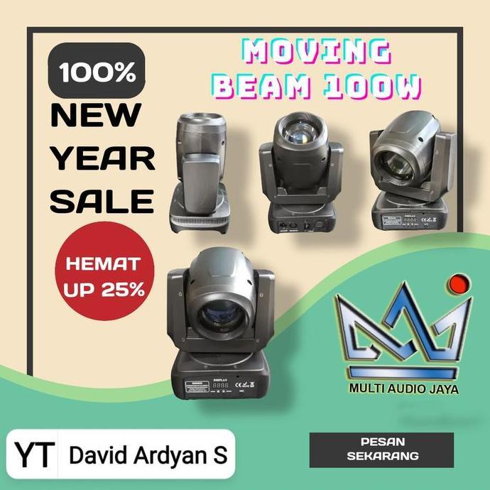 Ready stock Moving Beam 100W Delta Pro