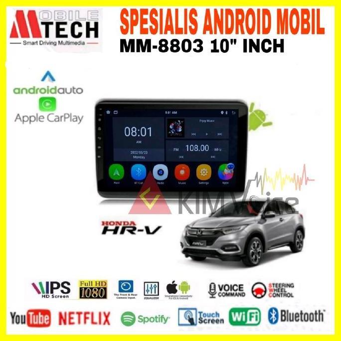 OK HEAD UNIT ANDROID MTECH MM-8803 10 INCH OEM HONDA HRV SOKET PNP //