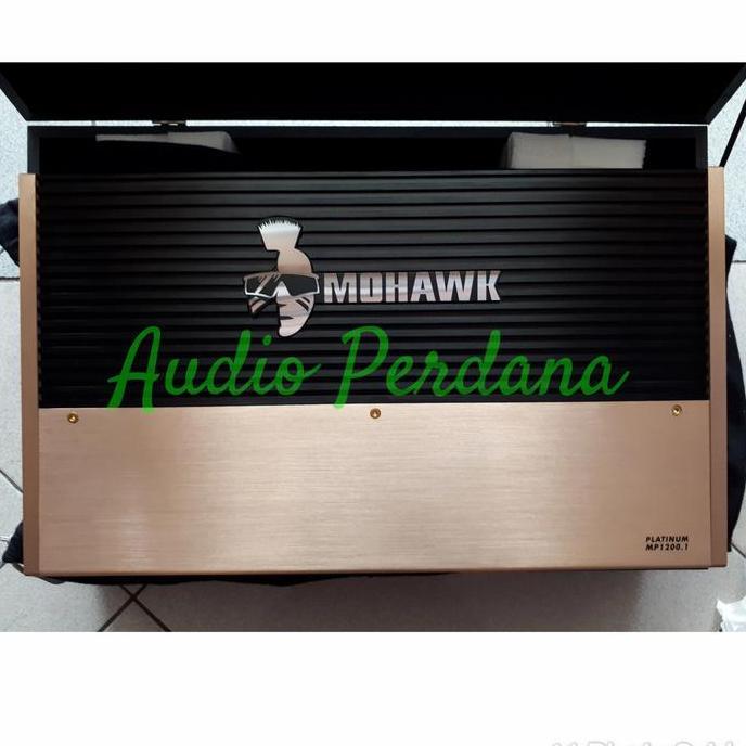OK MONOBLOK AMPLIFIER MOHAWK PLATINUM MP1200 1 CHANNEL CLASS AB RESMI ''