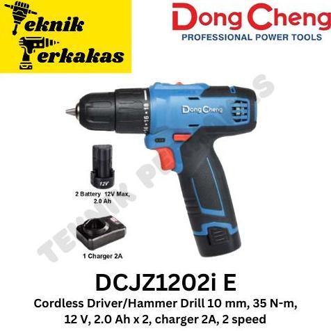 Promo DONGCHENG DCJZ1202i Bor Baterai / DCJZ 1202 i Cordless Impact Drill Diskon