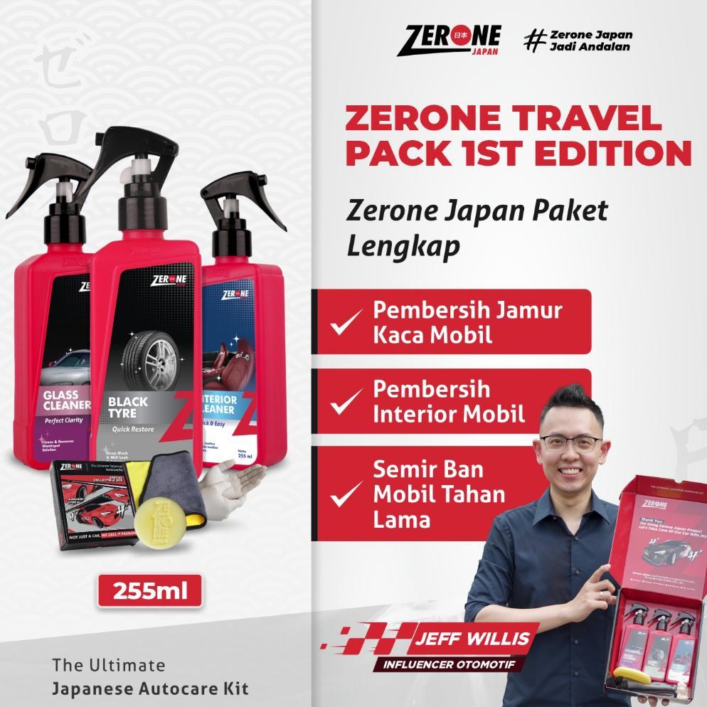 Zerone Japan Paket Perawatan Pembersih Interior Penghilang Jamur Kaca Mobil Semir Ban Autocare