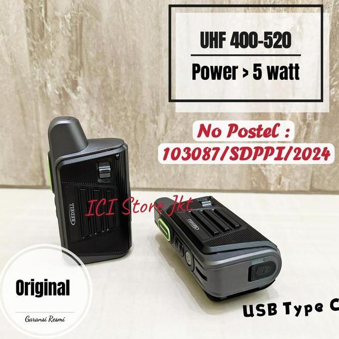 Promo Sepasang Ht Redell R 33 / Redell R33 / Ht Mini Redell Garansi Dan Ijin