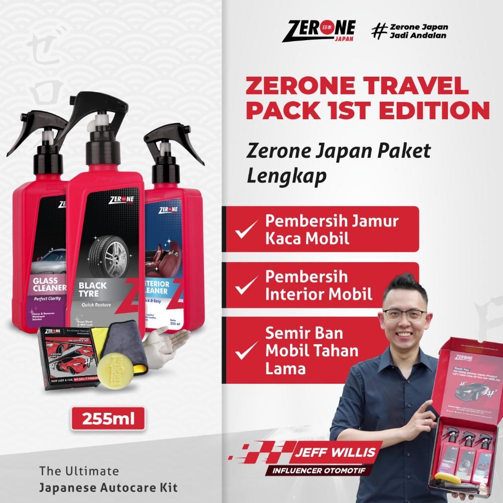 Zerone Japan Paket Perawatan Pembersih Interior Penghilang Jamur Kaca Mobil Semir Ban Autocare