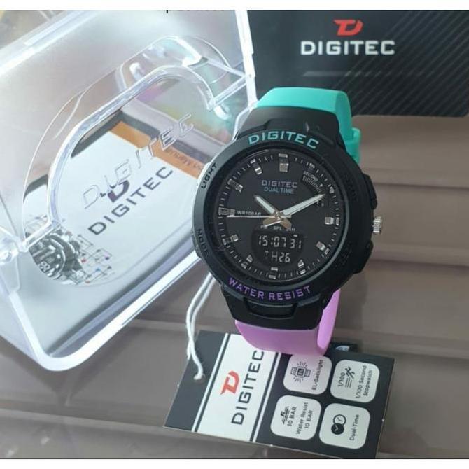 Jam Tangan Digitec Wanita DG4082 Ungu Tosca Original