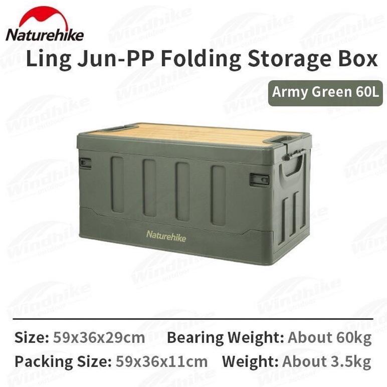 STORAGE BOX NATUREHIKE NH22SNX01 / BOX ALAT CAMPING GLAMPING