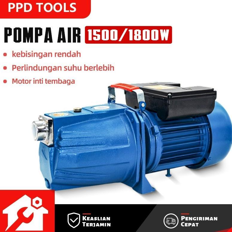 PPD 1500w/1800w Pompa air Otomatis/Mesin Pompa Air/Pompa Air JET PUMP /Listrik Pompa Pendorong Tekan