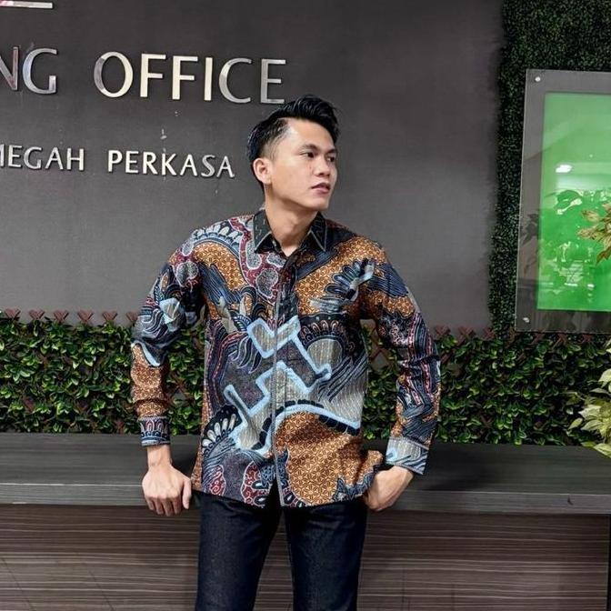 Batik exclusive pria bahan katun