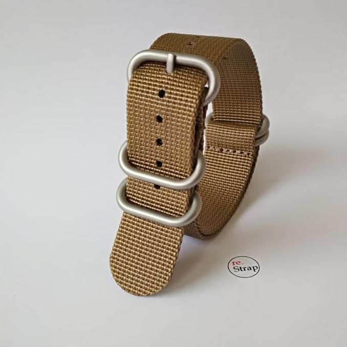 Tali Jam Zulu Strap [Ad-16] 22 Mm - Ballistic Nylon Harga Khusus