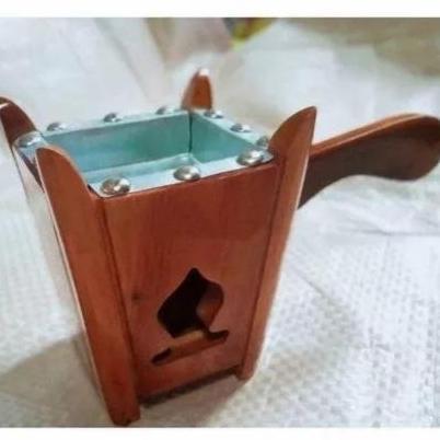 Tempat Bakaran Dupa Kayu Jati Mabkhara Prapen Buhur Bukhur Gaharu