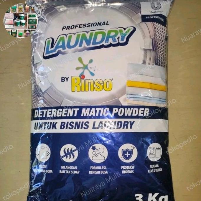 RINSO BUBUK LAUNDRY ATAU DETERJEN RINSO LAUNDRY