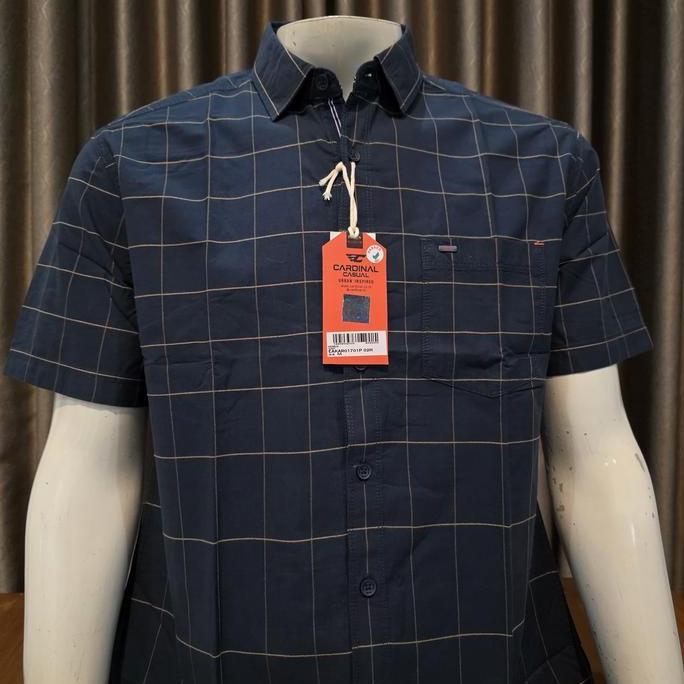 CARDINAL CASUAL ORI KEMEJA PRIA LENGAN PENDEK TERBARU