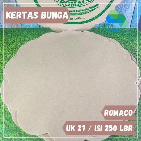 Flowbty- Kertas Nasi Bunga Besar Romaco Uk. 27