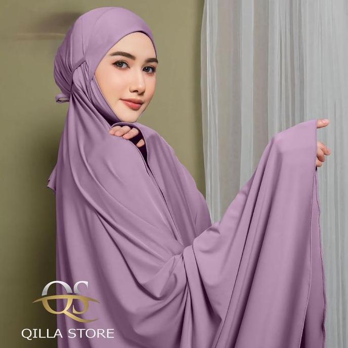 Mukena Jersey/Mukena Dewasa/Mukena Jersey Premium Jumbo/Pakaian Muslim