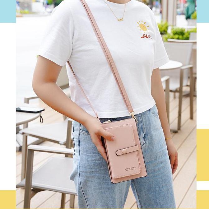 Dompet HP Layar Sentuh FOREVER BETTER / ORI FY / Touch Screen FOREVER YOUNG / Tas Selempang Wanita I
