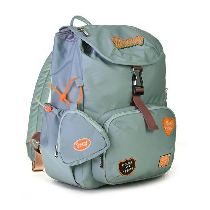 Threerey - Tas Ransel serut wanita - Tas Backpack Tas Sekolah Tas Kuliah CANDY POP TF80059