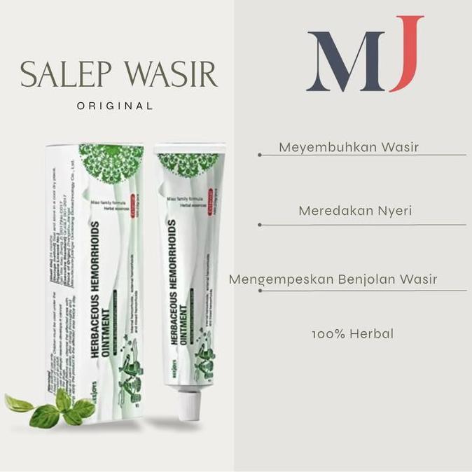 Fitfix- Obat Wasir Salep Ambeien Herbal Bab Berdarah Herbaceous Hemorrhoids Ointment Menyembuhkan